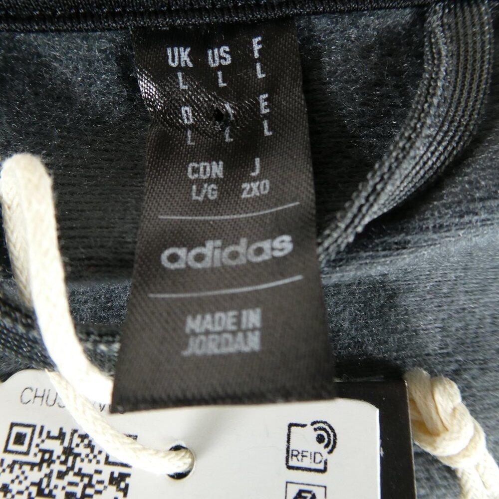 Adidas Men's Track Suit Set Jacket H46103 L / Pants H48431 M Tall DGH Solid Grey - Picture 7 of 16